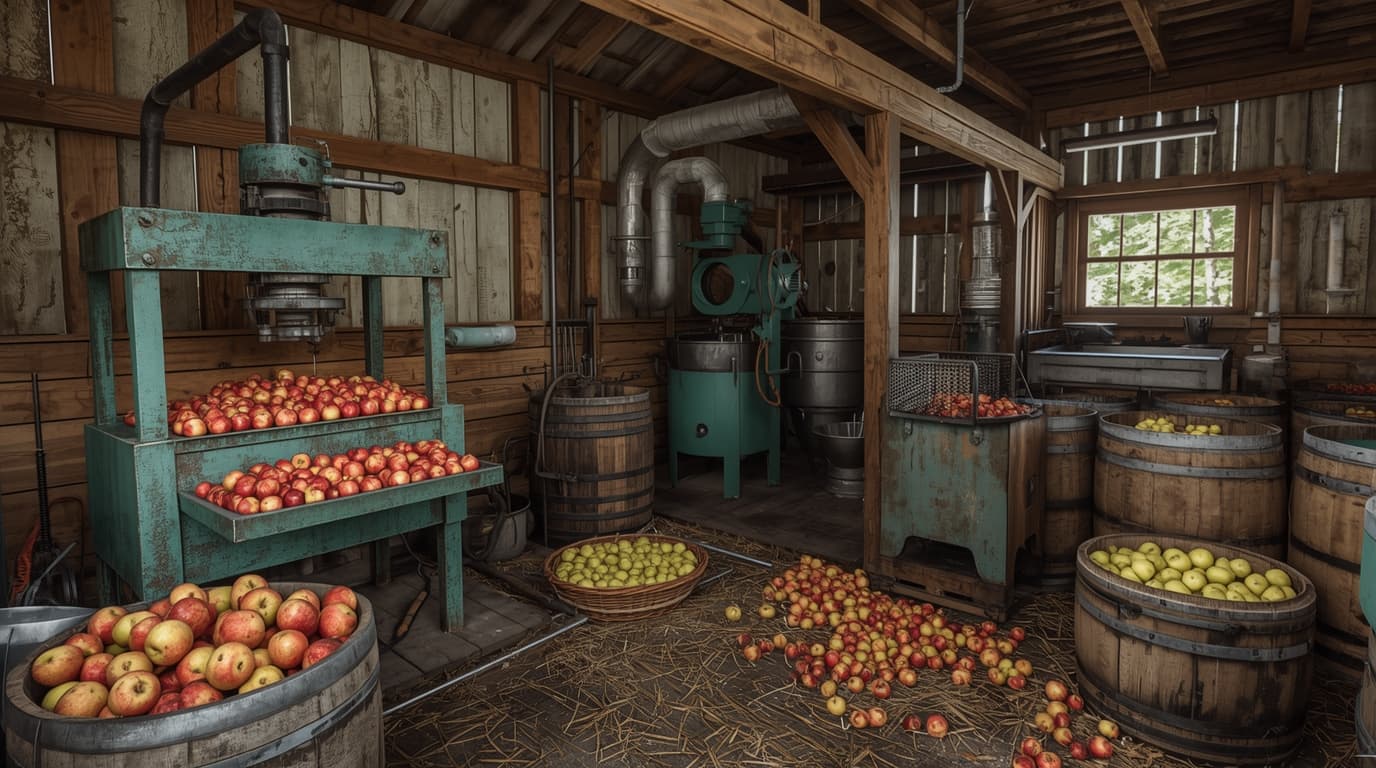 Farmy a malé moštárny